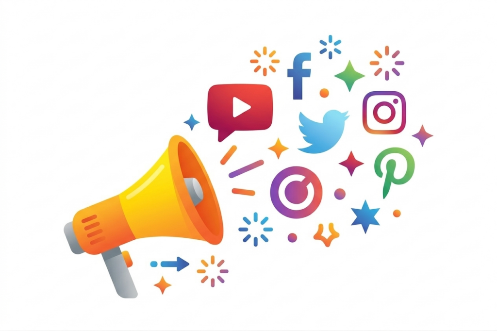 Brand visibility improvement through digital marketingOnline brand promotion using social media marketingDigital advertising strategy to increase brand awareness